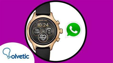 whatsapp herunterladen michael kors smartwatch|How TO INSTALL WhatsApp on Michael Kors Smartwatch.